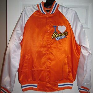 I love Reese's Oreo Hershey's NEW Jacket Men's Small Limited Promotional Item